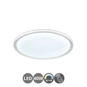 Plafón led OVNI 40 40w con mando