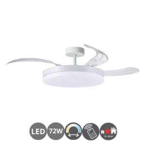 Ventilador APOLO 72w blanco