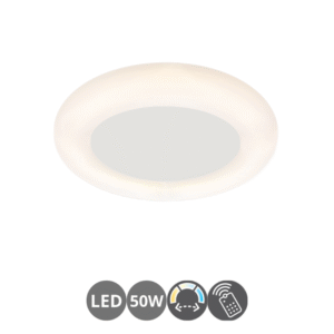 Plafón led MOON 50w blanco