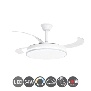 Ventilador ZERO 107cm gris