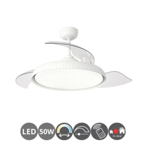 Ventilador KANT 107cm blanco