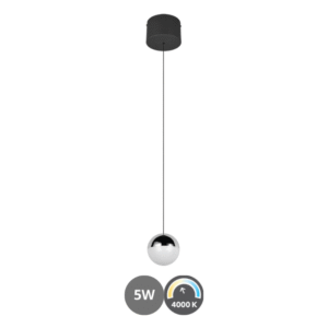 Lámpara led SENTA 5w cromo