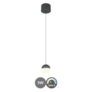 Lámpara led SENTA 5w negro