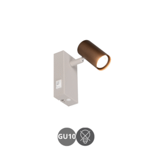 Aplique TARYN GU10 café