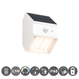 Aplique solar TALCA CCT con sensor