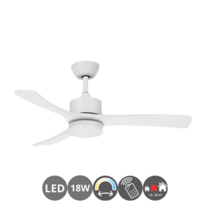 Ventilador HELLIN 106cm blanco