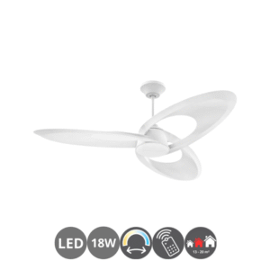 Ventilador TARAZONA 136cm blanco