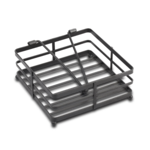 Servilletero acero negro