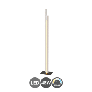 Lampara de pie led MANHATTAN blanco
