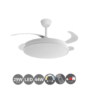 Ventilador GUERRERO 107cm blanco