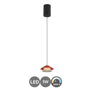 Colgante led PICCOLA deslizante naranja