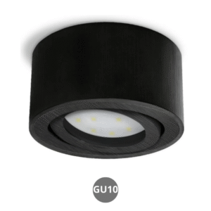 Foco orientable SLIM negro