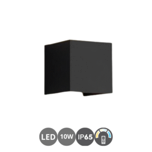 Aplique exterior ORION 10 watts CCT negro