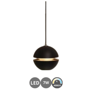 Colgante led APPLE negro