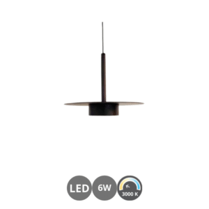 Colgante led SUPRA negro