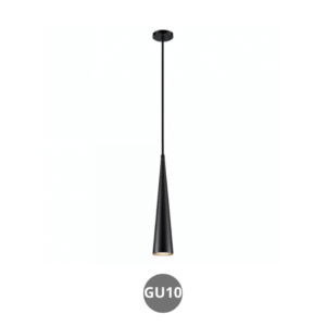 Lampara colgante KONO GU10 negro