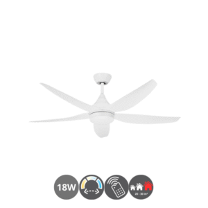 Ventilador ELDA 144cm blanco