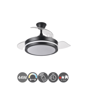 Ventilador techo ESPARTA MINI negro