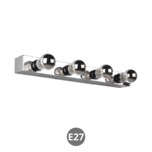 Aplique led THEATRO 4x E27 cromo