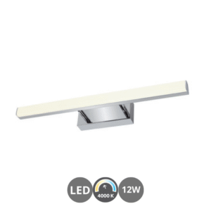 Aplique led KASSEL 12 watts cromo