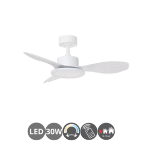 Ventilador RIGA II XS blanco (0-13m²)