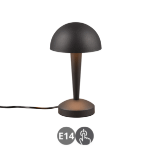 Sobremesa táctil CANARIA E14 negro oro