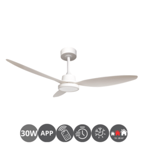Ventilador TRENTO blanco