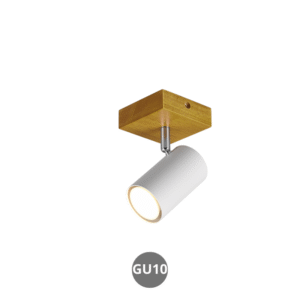 Lámpara foco MARLEY 1x GU10 metal blanco