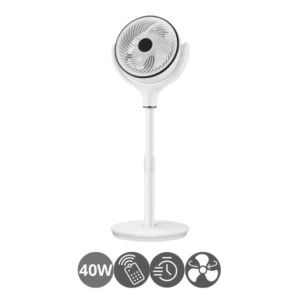 Ventilador de pie CHORLITO 40w blanco