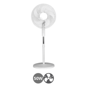 Ventilador de pie SPIRIT 50w blanco