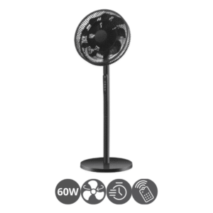Ventilador de pie SPIRIT 50w negro