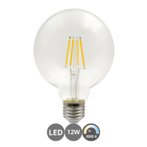 Bombilla GLOBO E27 12w 3000k