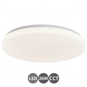 Plafón led redondo 30cm 26w CCT blanco