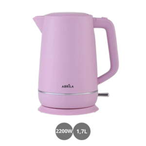 Hervidor de agua eléctrico 2200w 1,7l apagado automático rosa