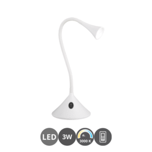 Flexo estudio led 3w 3000k blanco