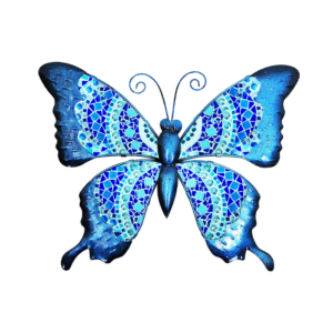 Adorno pared MARIPOSA 24x19cm metal