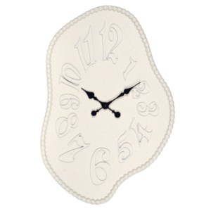 Reloj de pared DALÍ 45x67cm MDF blanco
