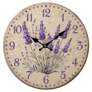 Reloj de pared LAVANDA 34cm