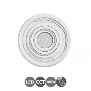 Plafón led redondo 100w CCT mando a distancia
