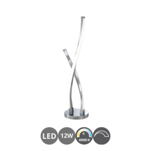 Lámpara de sobremesa led ESPIRAL 4000k intensidad regulable